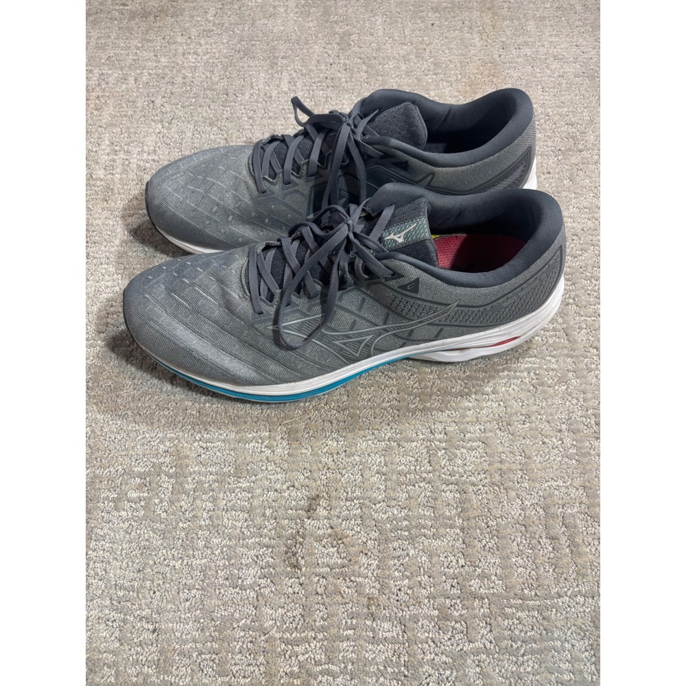 Mizuno Wave Inspire 18 Men's Running Shoes Grey Size 14 Wide‎